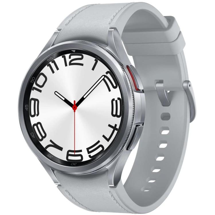 Pametna ura Samsung Galaxy Watch 6 Classic, 47 mm, GPS, srebrna