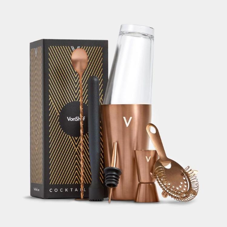 Koktejl set VonShef Copper