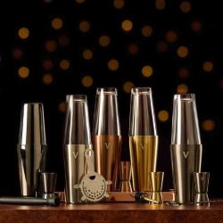 Koktejl set VonShef Copper
