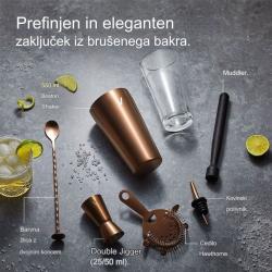 Koktejl set VonShef Copper