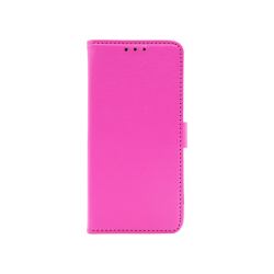 Roza preklopna torbica za Samsung Galaxy A37 5G z magnetnim zapiranjem nudi zanesljivo zaščito in eleganten videz.