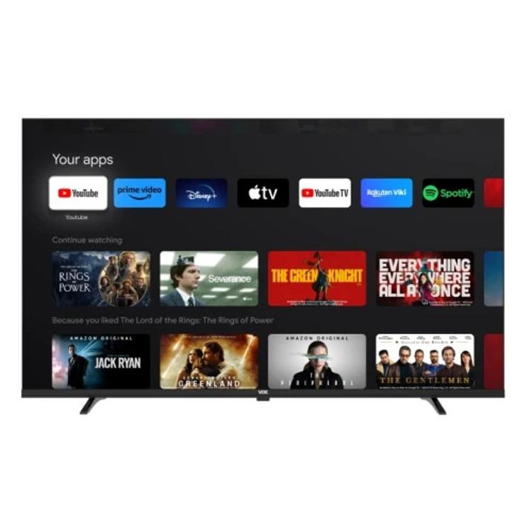 Televizor VOX 43GOF205B Frameless, Full HD, Direct LED, Smart TV, diagonala 109 cm