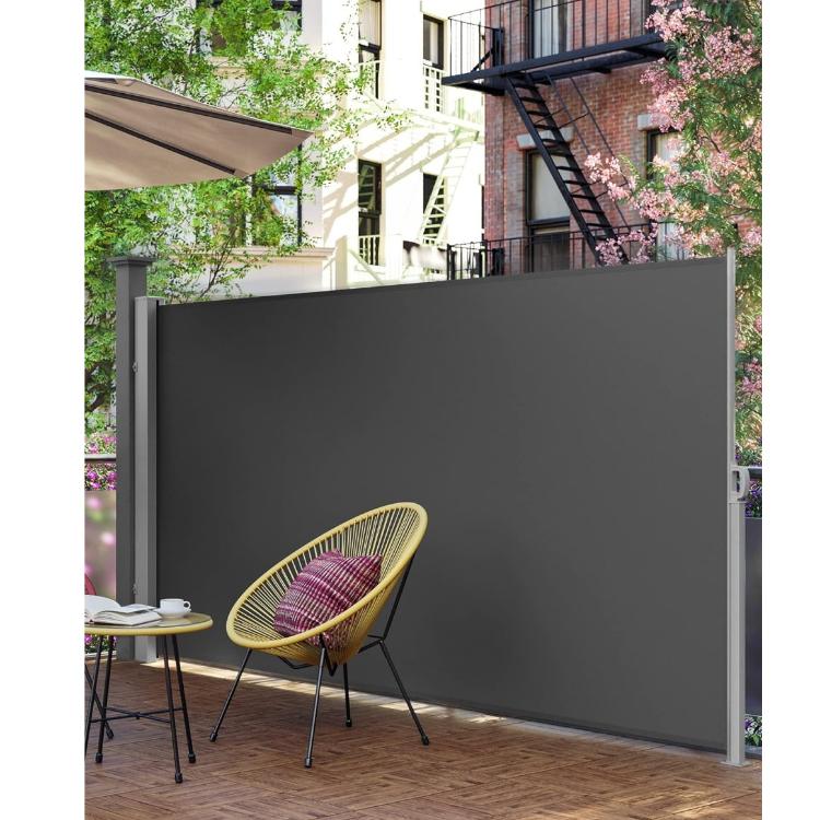 Stranski senčnik Songmics GSA160TG, 160 x 300 cm, antracit