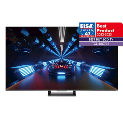 Televizija TCL 55C735 QLED, 4K Ultra HD, diagonala 139 cm