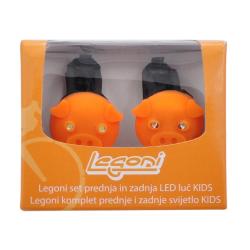 Set otroških kolesarskih svetilk Legoni Kids LED