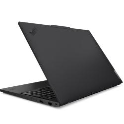 Poslovni prenosnik Lenovo ThinkPad z bogatim naborom priključkov, kakovostno spletno kamero in podporo za sodobna orodja umetne inteligence zagotavlja varno, hitro in udobno uporabniško izkušnjo.