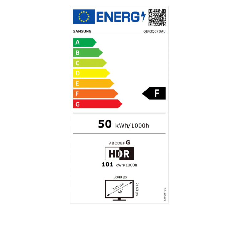 Samsung TV QLED 43Q67D