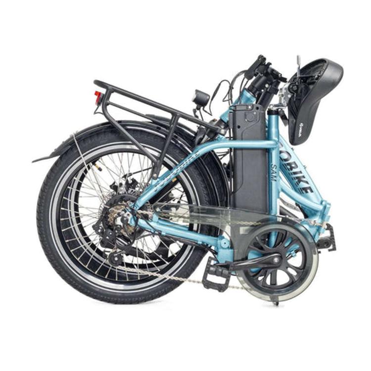 Zložljivo električno kolo EcoBike Jobobike 20" SAM, 13 Ah, 468 Wh, bela