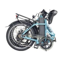 Zložljivo električno kolo EcoBike Jobobike 20" SAM, 13 Ah, 468 Wh, bela