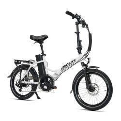 Zložljivo električno kolo EcoBike Jobobike 20" SAM, 13 Ah, 468 Wh, bela