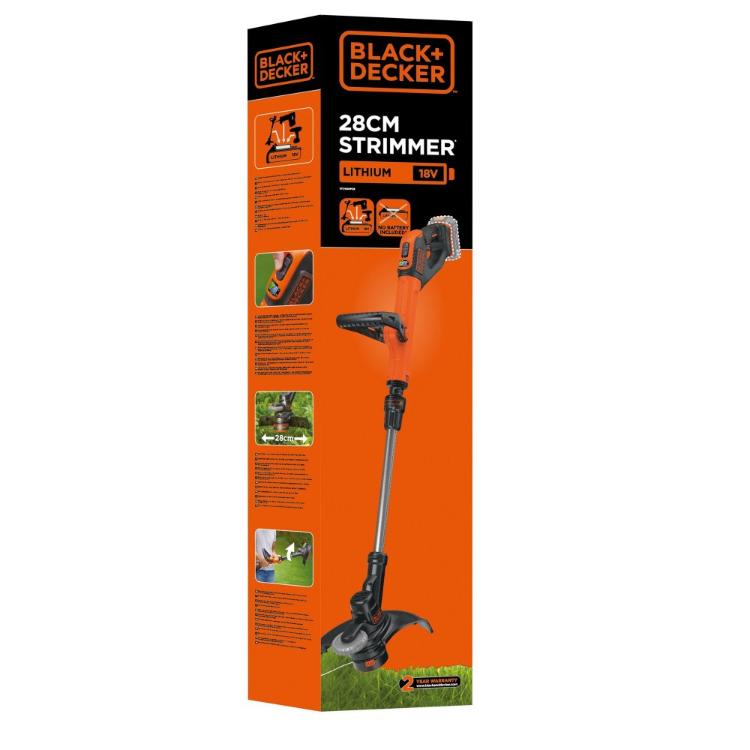 Akumulatorska kosilnica z nitko Black+Decker STC1820PCB_3