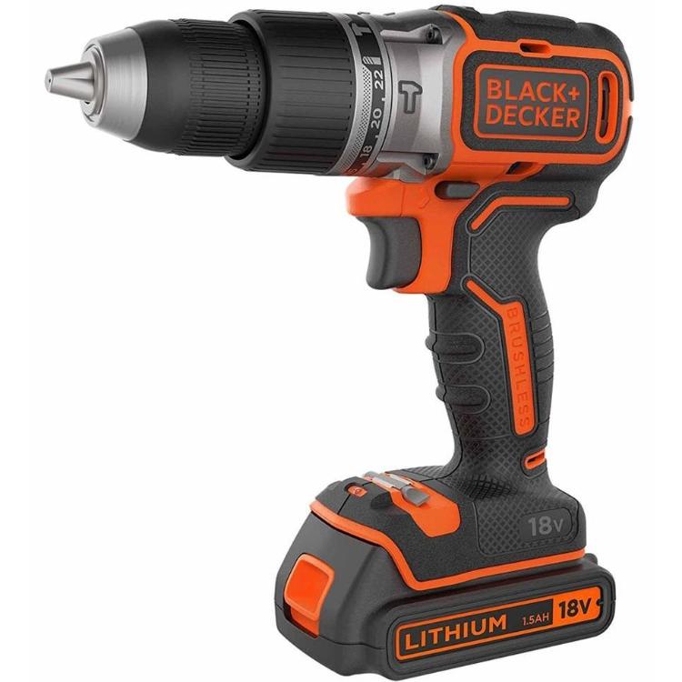 Akumulatorski udarni vrtalnik/vijačnik Black+Decker BL188K_1