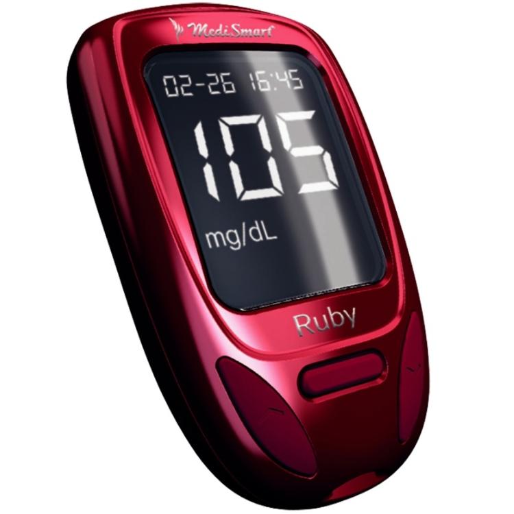 Merilnik sladkorja v krvi Medismart Ruby_1