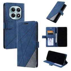 Modra preklopna torbica za pametni telefon Xiaomi Redmi Note 15 Pro 5G z magnetnim zapiranjem, režami za kartice