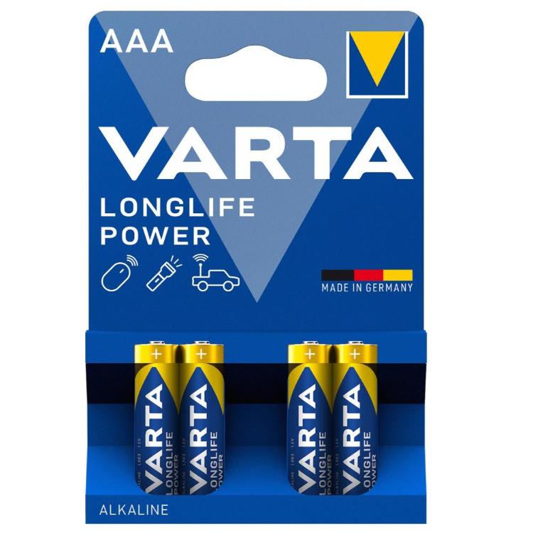 Baterijski vložek Varta LR03-1,5V 4/1 AAA High energy