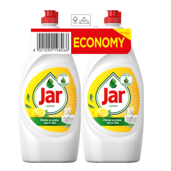 Detergent za pomivanje posode Jar Lemon, 2 x 900 ml