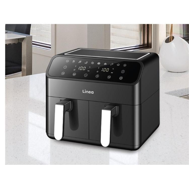 Dvojni cvrtnik na vroči zrak Linea LAFD-0639, 8L, 2000 W