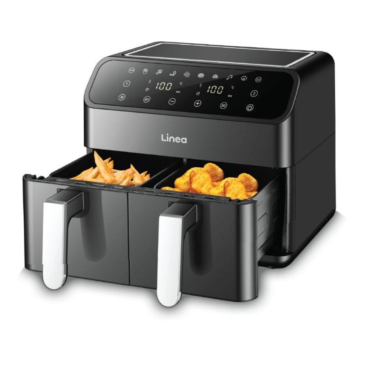 Dvojni cvrtnik na vroči zrak Linea LAFD-0639, 8L, 2000 W