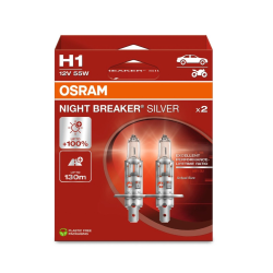 Žarnica Osram H1 12V 55W P14.5S Night Breaker Silver