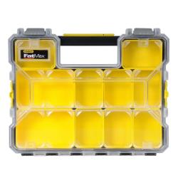 Stanley FatMax organizator za orodje z več predelki in prozornim pokrovom