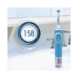 Električna zobna ščetka Oral-B Kids Vitality Frozen + potovalni etui_4