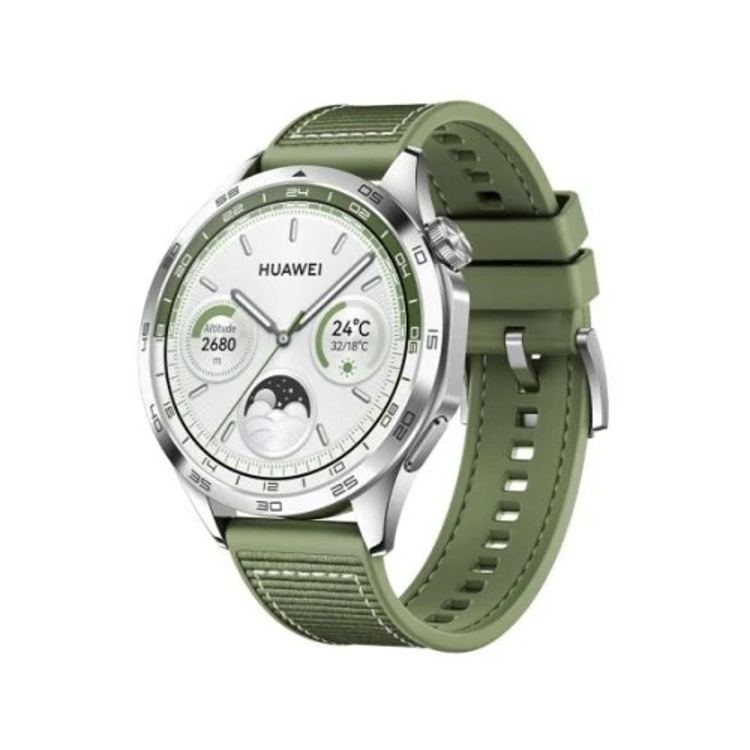 Pametna ura Huawei Watch GT 4, 46 mm, srebrno zelena