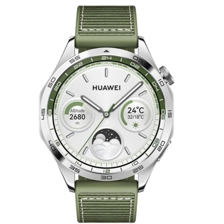 Pametna ura Huawei Watch GT 4, 46 mm, srebrno zelena