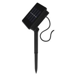 LED veriga s solarno ploščo, 5 m, zunanja in notranja