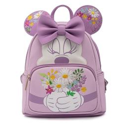 Nahrbtnik mini Loungefly Disney Minnie Holding Flowers