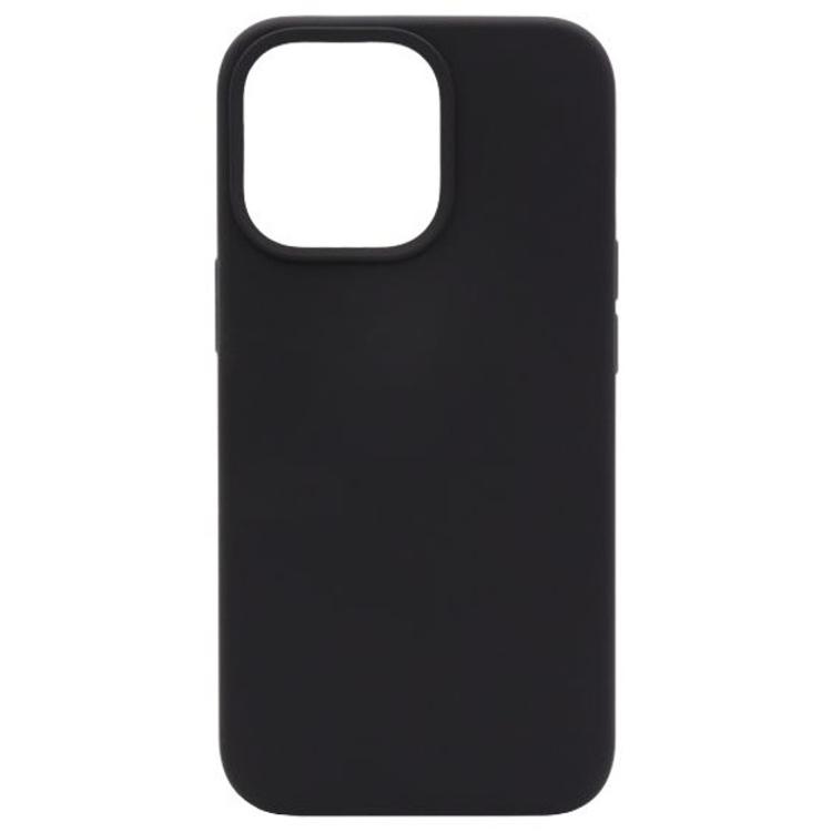 Apple iPhone 13 Pro, silikonski ovitek (liquid silicone), soft, črn