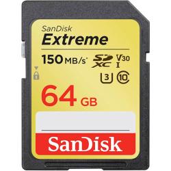 Spominska kartica SanDisk SDXC 64 GB UHS-I U3, Extreme, V30