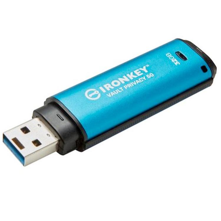 USB-A ključ Kingston IronKey 32 GB Vault privacy 50