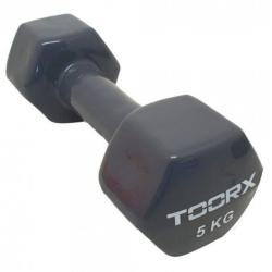 Vinil ročka Toorx 5 kg, temno siva