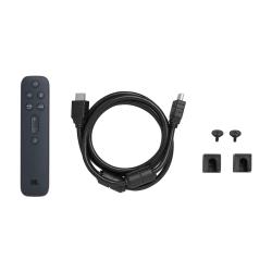 JBL BAR 2.1 Deep Bass MK2 priložena oprema: daljinec, HDMI kabel, stenska nosilca in pritrdilni vijaki.
