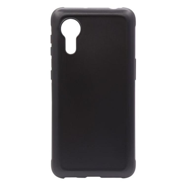 Gumiran ovitek (TPUM) za Samsung Galaxy Xcover 5 - črn mat