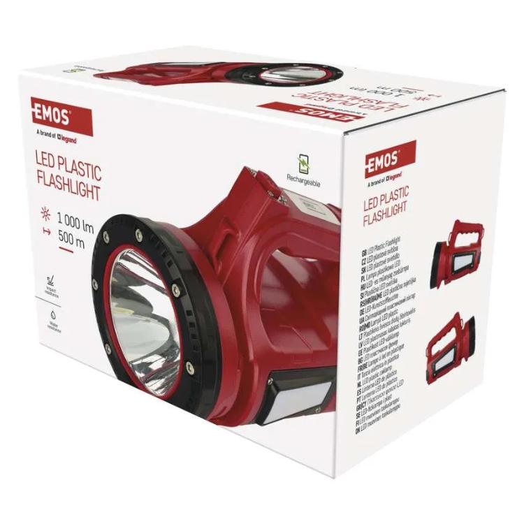 Polnilna LED delovna svetilka, 1000 lm