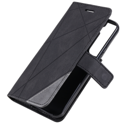 Samsung Galaxy S22+, preklopna torbica (WLGO-Lines), črna_5