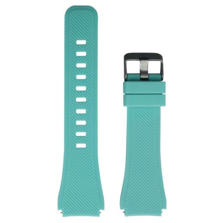 Silikonski pašček Samsung Gear S3, 22 mm, turkizen_1