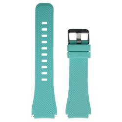 Silikonski pašček Samsung Gear S3, 22 mm, turkizen_1
