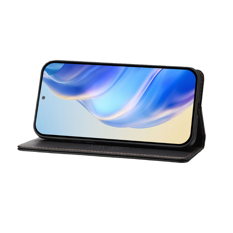 Preklopna torbica za Honor 400 Lite (WRC), črna