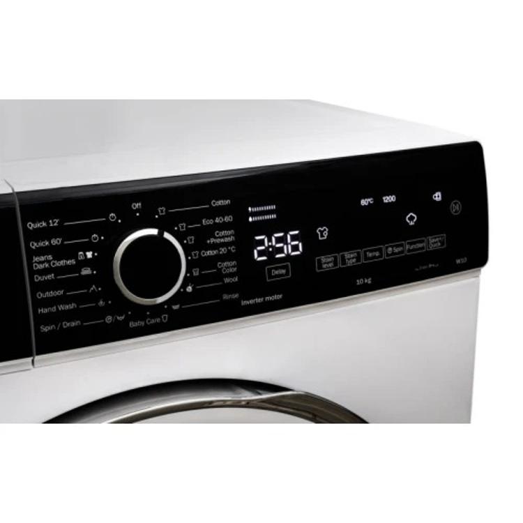 Pralni stroj LORD W10, B, 10 kg, 1400 o/min, 15 programov