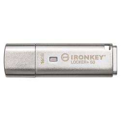 USB ključ Kingston Ironkey 16 GB Locker+ 50, 3.2 Gen1, 256 -bitna enkripcija