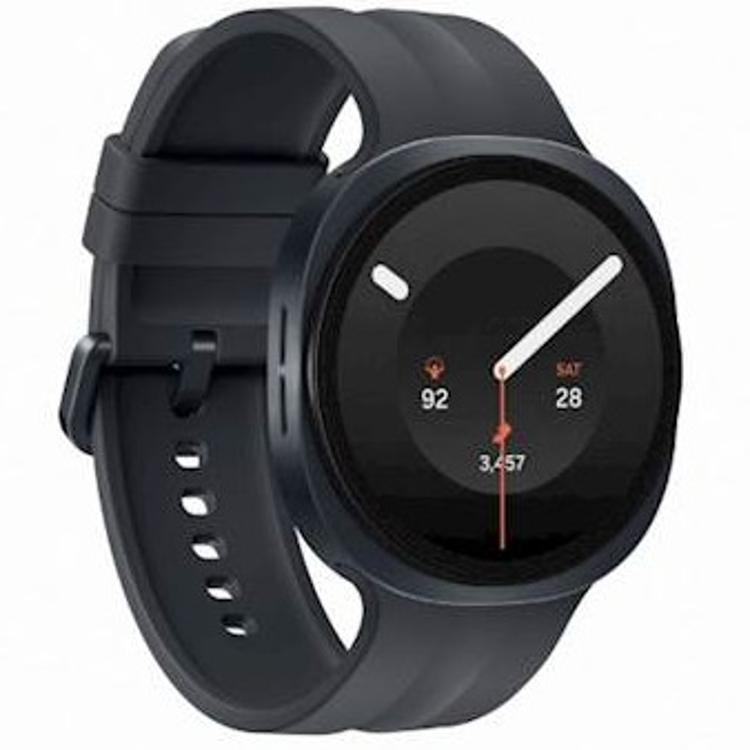 Pametna ura Galaxy Watch 44 mm v črni izvedbi združuje eleganten minimalistični dizajn, velik zaslon in napredne funkcije za spremljanje zdravja ter aktivnosti.