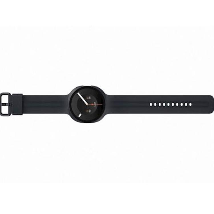 Pametna ura Galaxy Watch 44 mm v črni izvedbi združuje eleganten dizajn, velik zaslon in napredne funkcije za spremljanje zdravja ter aktivnosti.