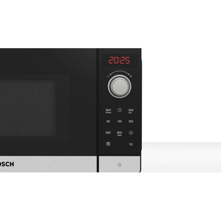 Mikrovalovna pečica Bosch FFL023MS2,800 W, 20 L, črna