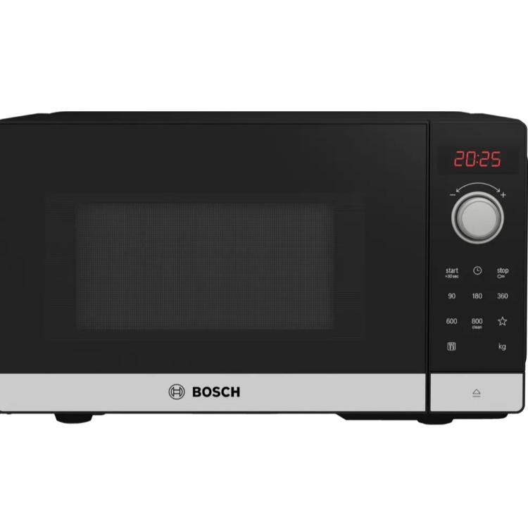 Mikrovalovna pečica Bosch FFL023MS2,800 W, 20 L, črna