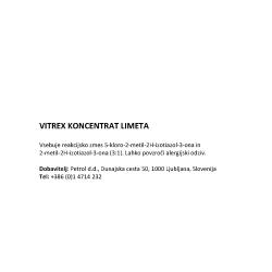 Vitrex koncentrat limeta, 1 l_1