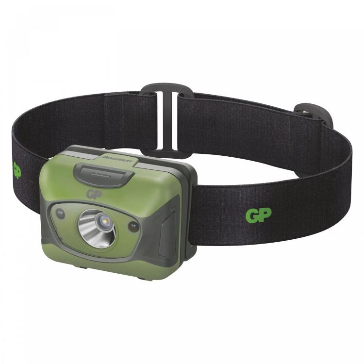 Naglavna LED svetilka GP CHR41, 300 lm