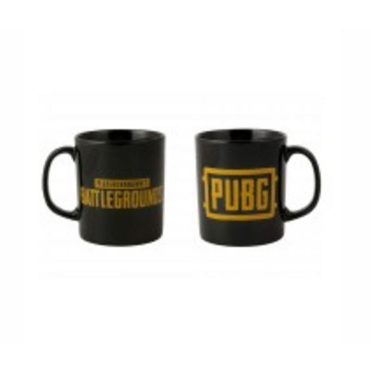 Skodelica Jinx PUBG, črna/oranžna