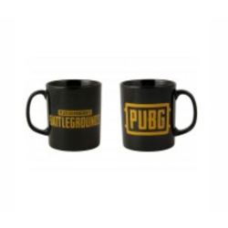 Skodelica Jinx PUBG, črna/oranžna